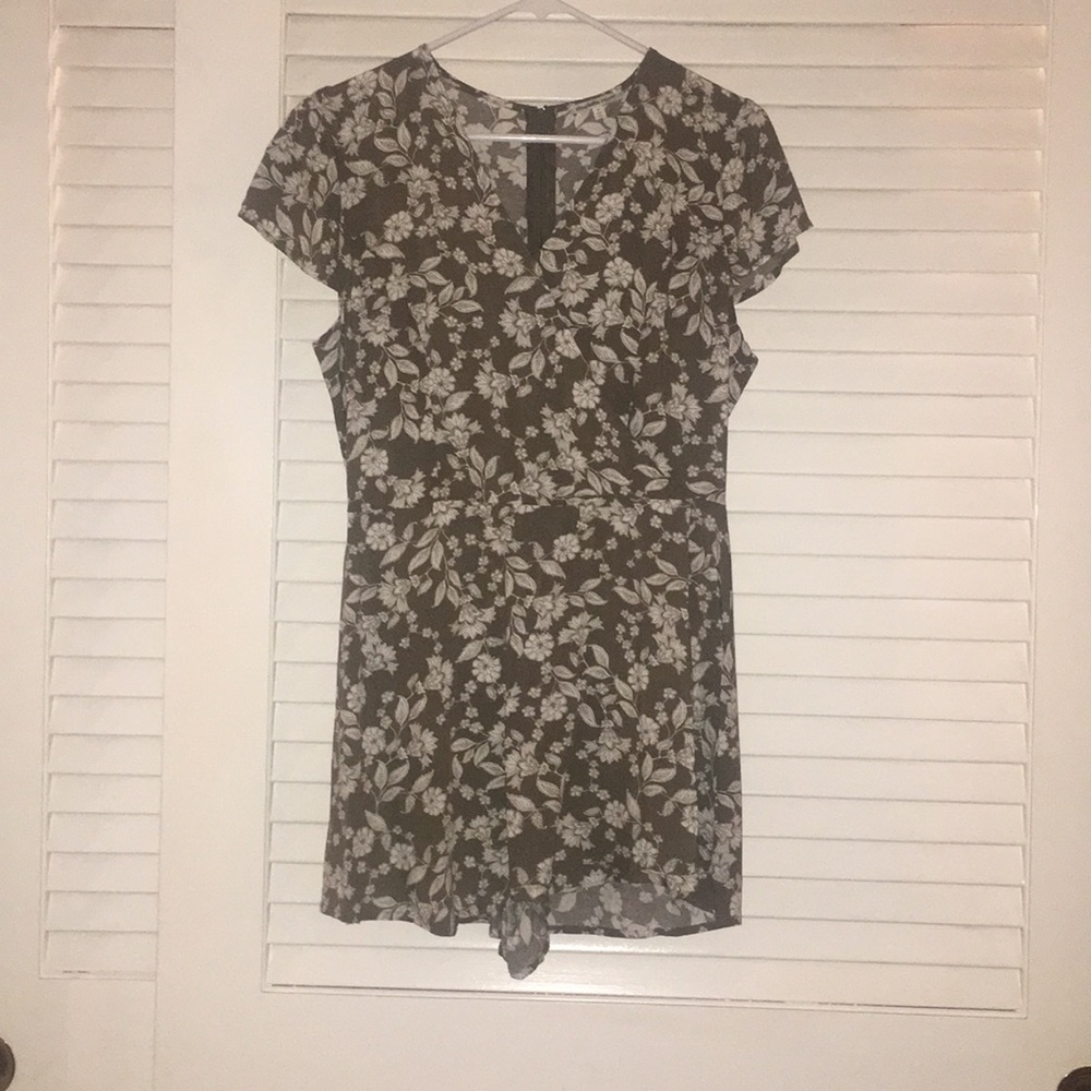 floral romper